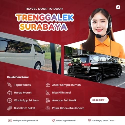 Dari Trenggalek Ke Surabaya Jadi Gampang 🍁 Pilih Travel Ini, Harga Tiket Murah