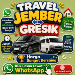 Travel Jember Gresik Berapa?🍁 Ternyata Harga Tiket Murah, Cek Ini
