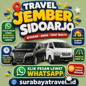 Travel Jember Sidoarjo Berapa?🍁 Ternyata Harga Tiket Murah, Cek Ini