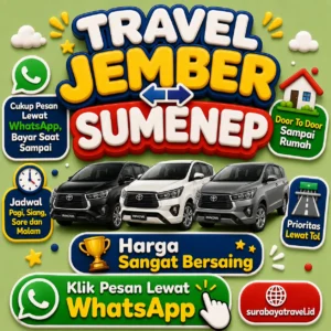 Travel Jember Sumenep Berapa?🍁 Ternyata Harga Tiket Murah, Cek Ini