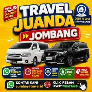 Travel Juanda Jombang Berapa?🍁 Ternyata Harga Tiket Murah, Cek Ini