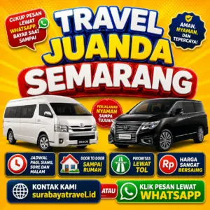 Travel Juanda Semarang Berapa?🍁 Ternyata Harga Tiket Murah, Cek Ini