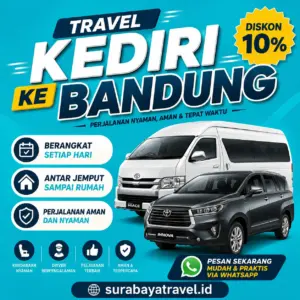 Travel Kediri Ke Bandung Berapa?🍁 Ternyata Harga Tiket Murah, Cek Ini