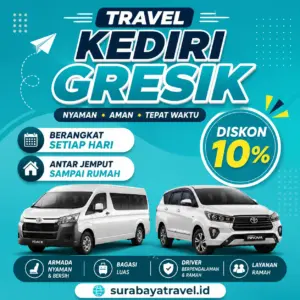 Travel Kediri Ke Gresik Berapa?🍁 Ternyata Harga Tiket Murah, Cek Ini