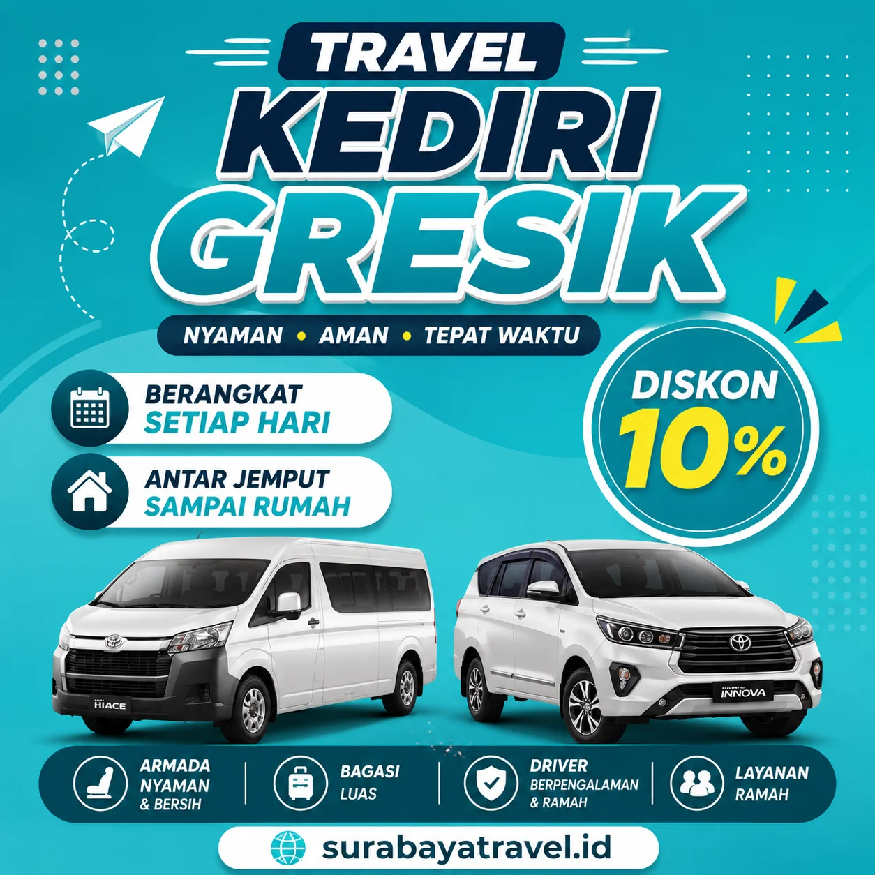 Travel Kediri Ke Gresik Berapa?🍁 Ternyata Harga Tiket Murah, Cek Ini