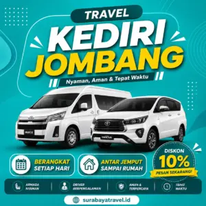 Travel Kediri Ke Jombang Berapa?🍁 Ternyata Harga Tiket Murah, Cek Ini