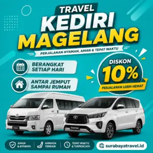 Travel Kediri Ke Magelang Berapa?🍁 Ternyata Harga Tiket Murah, Cek Ini