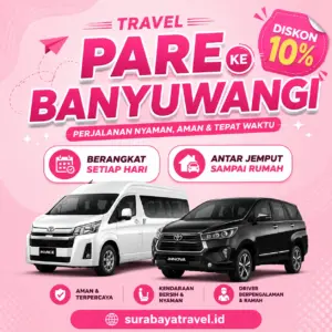 Travel Pare Ke Banyuwangi Berapa?🍁 Ternyata Harga Tiket Murah, Cek Ini