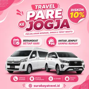 Travel Pare Ke Jogja Berapa?🍁 Ternyata Harga Tiket Murah, Cek Ini