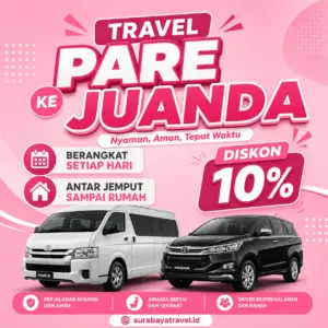 Travel Pare Ke Juanda Berapa?🍁 Ternyata Harga Tiket Murah, Cek Ini