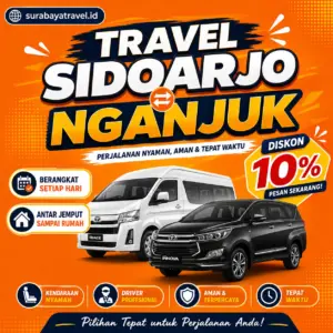 Travel Sidoarjo Nganjuk Berapa?🍁 Ternyata Harga Tiket Murah, Cek Ini