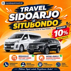 Travel Sidoarjo Situbondo Berapa?🍁 Ternyata Harga Tiket Murah, Cek Ini