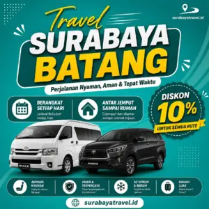 Travel Surabaya Batang Berapa?🍁 Ternyata Harga Tiket Murah, Cek Ini