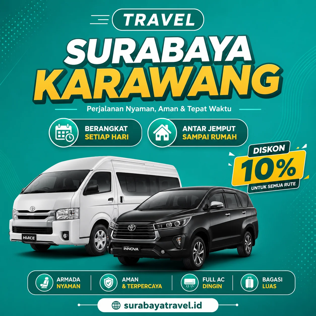 Travel Surabaya Karawang Berapa?🍁 Ternyata Harga Tiket Murah, Cek Ini
