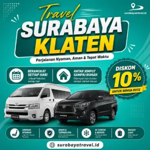 Travel Surabaya Klaten Berapa?🍁 Ternyata Harga Tiket Murah, Cek Ini