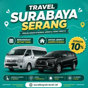 Travel Surabaya Serang Berapa?🍁 Ternyata Harga Tiket Murah, Cek Ini