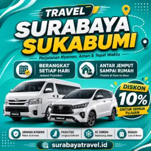 Travel Surabaya Sukabumi Berapa?🍁 Ternyata Harga Tiket Murah, Cek Ini
