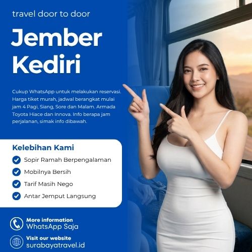 Travel Jember Kediri Berapa?π Ternyata Harga Tiket Murah, Cek Ini