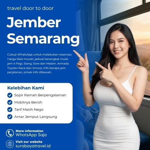 Travel Jember Semarang Berapa?π Ternyata Harga Tiket Murah, Cek Ini