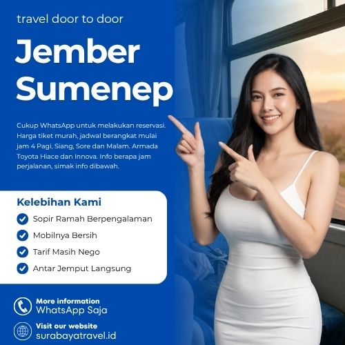 Travel Jember Sumenep Berapa?π Ternyata Harga Tiket Murah, Cek Ini