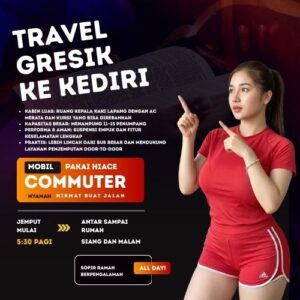 124KM🚀 Travel Gresik Kediri Terasa Cepat, Hiace Via Tol Dgn Harga Tiket Murah