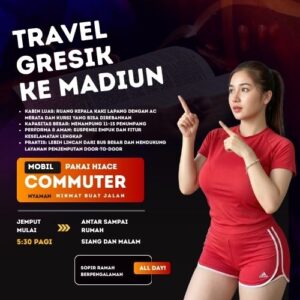 165KM🚀 Travel Gresik Madiun Terasa Cepat, Via Tol Dgn Harga Tiket Murah