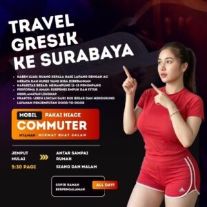 21KM🚀 Travel Gresik Surabaya Terasa Cepat, Door To Door Dgn Harga Tiket Murah