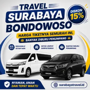Rekomendasi Travel Surabaya Bondowoso Terbaru 2026, Harga Tiketnya Ternyata Semurah Ini