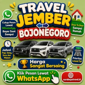 Travel Jember Bojonegoro Berapa?🍁 Ternyata Harga Tiket Murah, Cek Ini