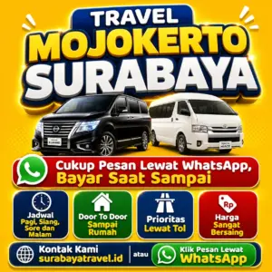 Dari Mojokerto ke Surabaya Jadi Gampang 🍁 Pilih Travel Ini, Harga Tiket Murah